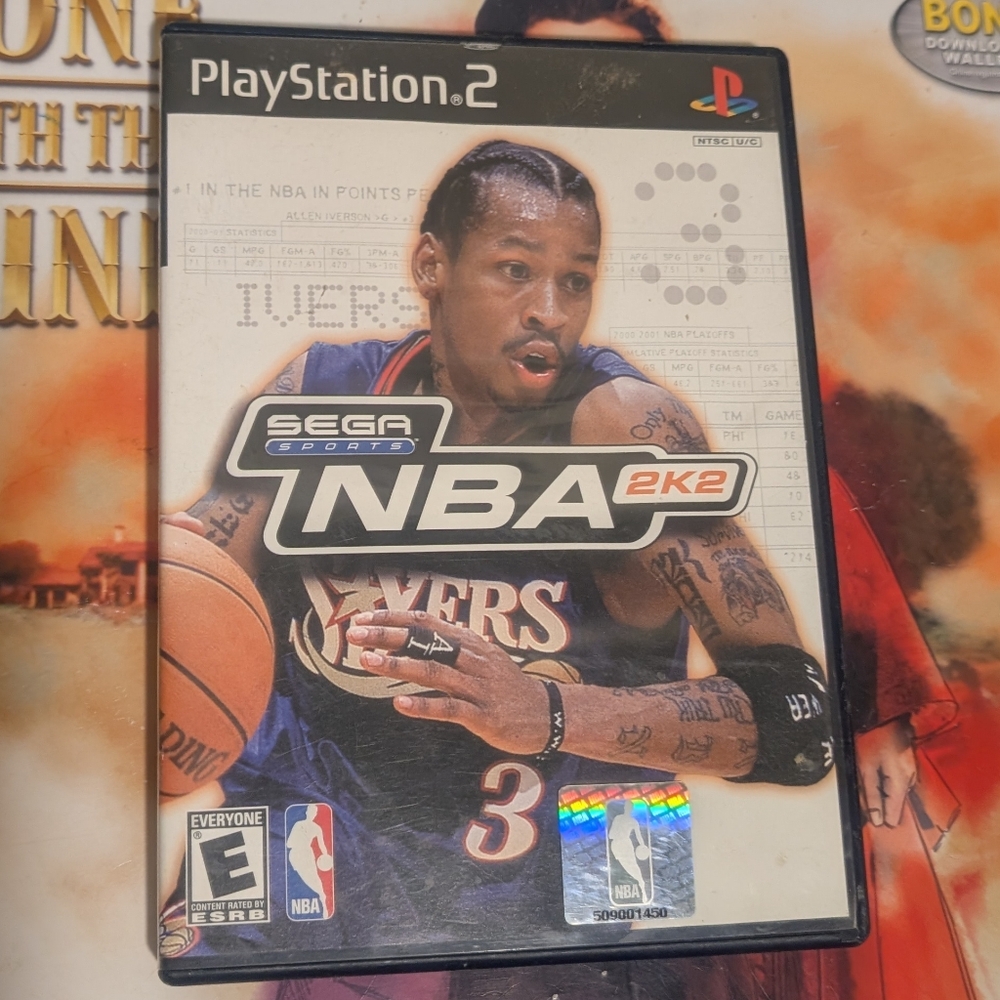 SALE Sega Sports NBA 2K2 for Playstation 2 - Basketball 2002 Y2K Vintage